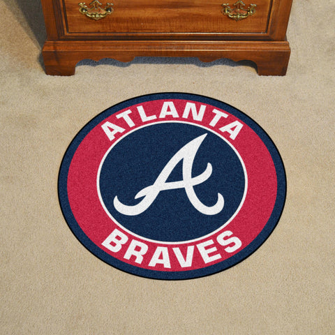 Atlanta Braves Roundel Mat 27" diameter 