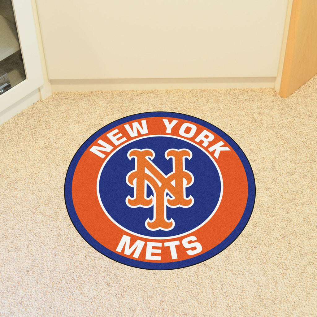 New York Mets Roundel Mat 27" diameter 