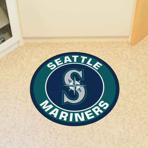 Seattle Mariners Roundel Mat 27" diameter 