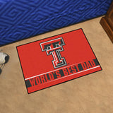 Texas Tech Red Raiders Starter Mat World's Best Dad 19"x30" 