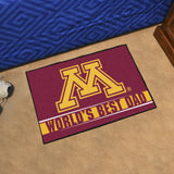 Minnesota Golden Gophers Starter Mat World's Best Dad 19"x30" 