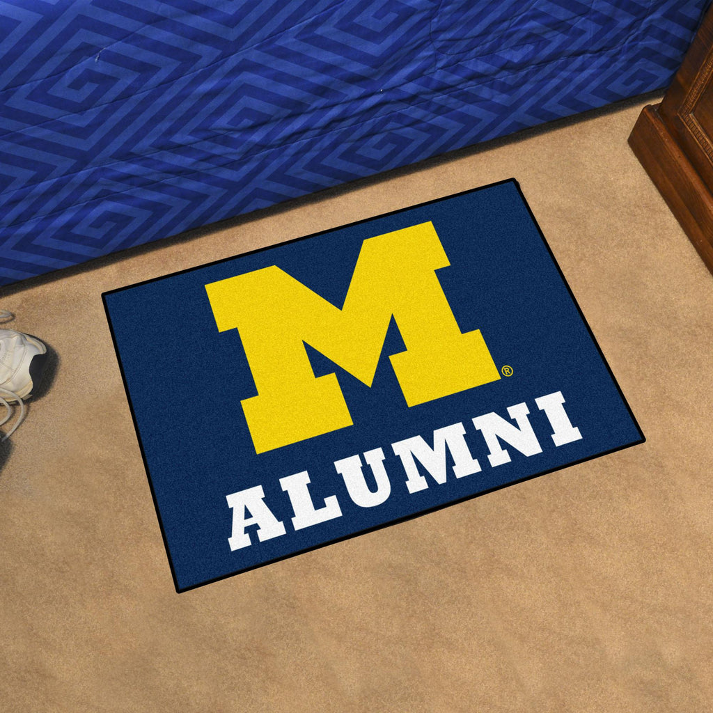 Michigan Wolverines Starter Mat Alumni 19"x30" 