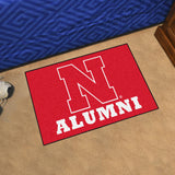 Nebraska Cornhuskers Starter Mat Alumni 19"x30" 