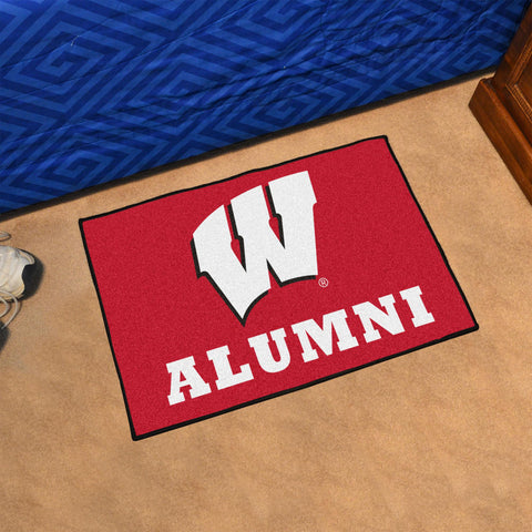 Wisconsin Badgers Starter Mat Alumni 19"x30" 