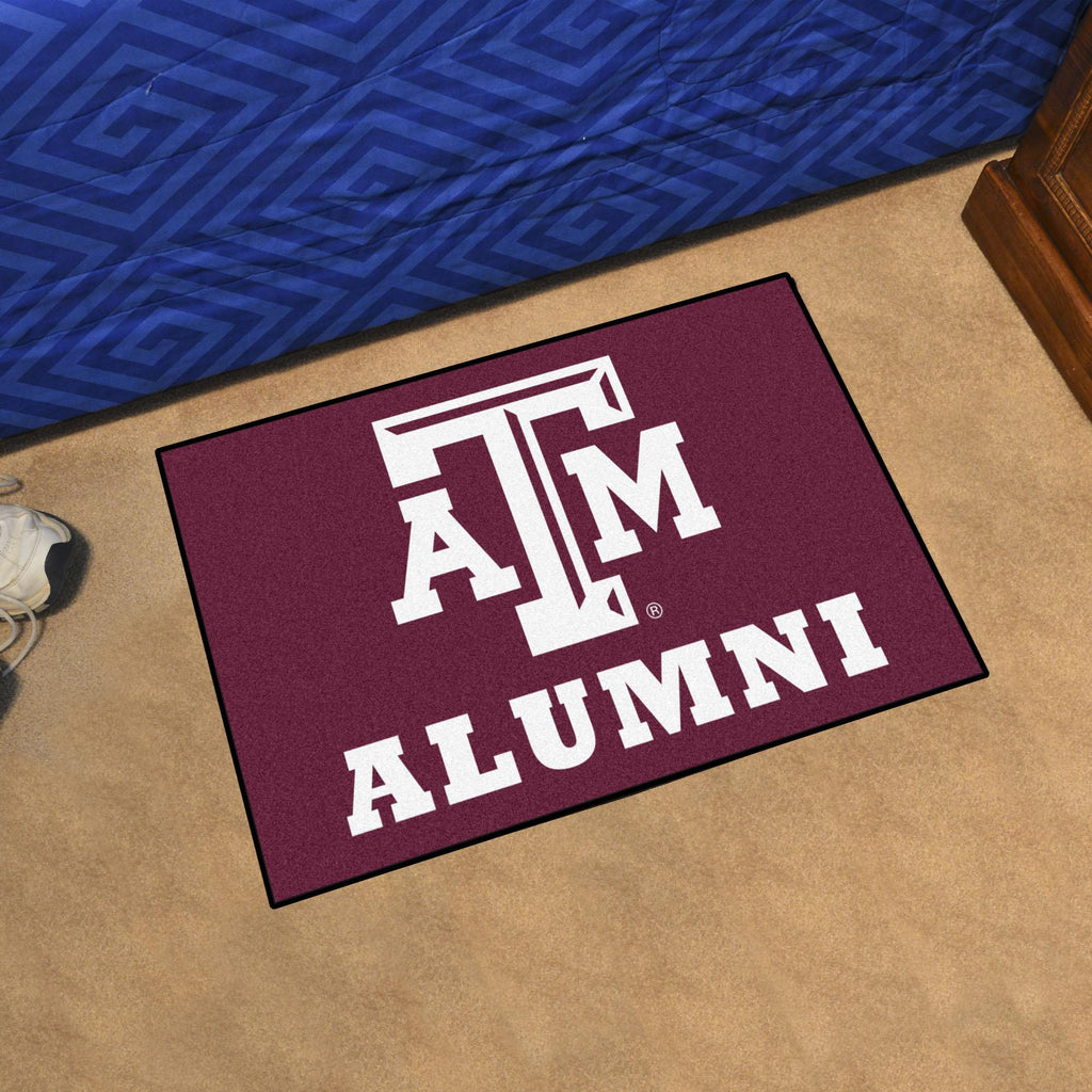 Texas A&M Aggies Starter Mat Alumni 19"x30" 