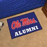 Ole Miss Rebels Starter Mat Alumni 19"x30" 