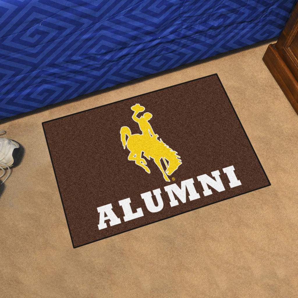 Wyoming Cowboys Starter Mat Alumni 19"x30" 