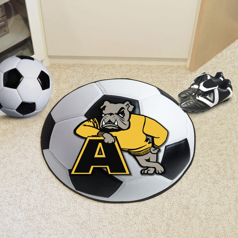Adrian College Bulldogs Soccer Ball Mat 27" diameter 