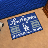 Los Angeles Dodgers Uniform Starter Mat 19"x30" 