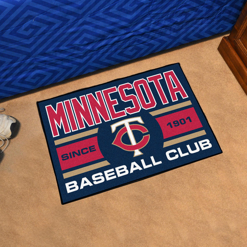 Minnesota Twins Uniform Starter Mat 19"x30" 