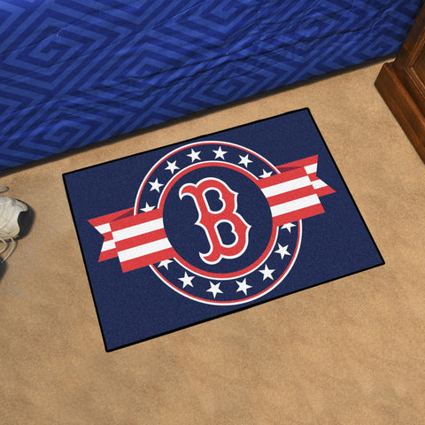 Boston Red Sox Starter Mat Patriotic 19"x30" 