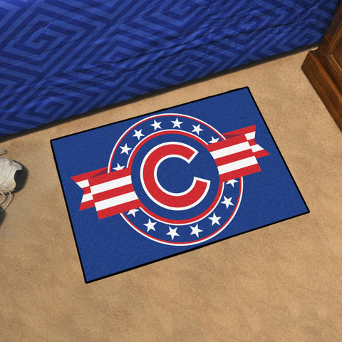 Chicago Cubs Starter Mat Patriotic 19"x30" 