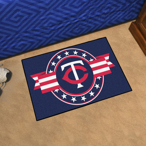 Minnesota Twins Starter Mat Patriotic 19"x30" 