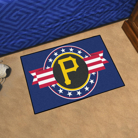 Pittsburgh Pirates Starter Mat Patriotic 19"x30" 