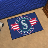 Seattle Mariners Starter Mat Patriotic 19"x30" 