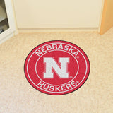 Nebraska Cornhuskers Roundel Mat 27" diameter 