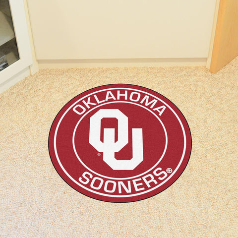 Oklahoma Sooners Roundel Mat 27" diameter 