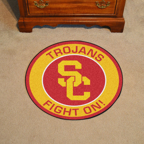 USC Trojans Roundel Mat 27" diameter 