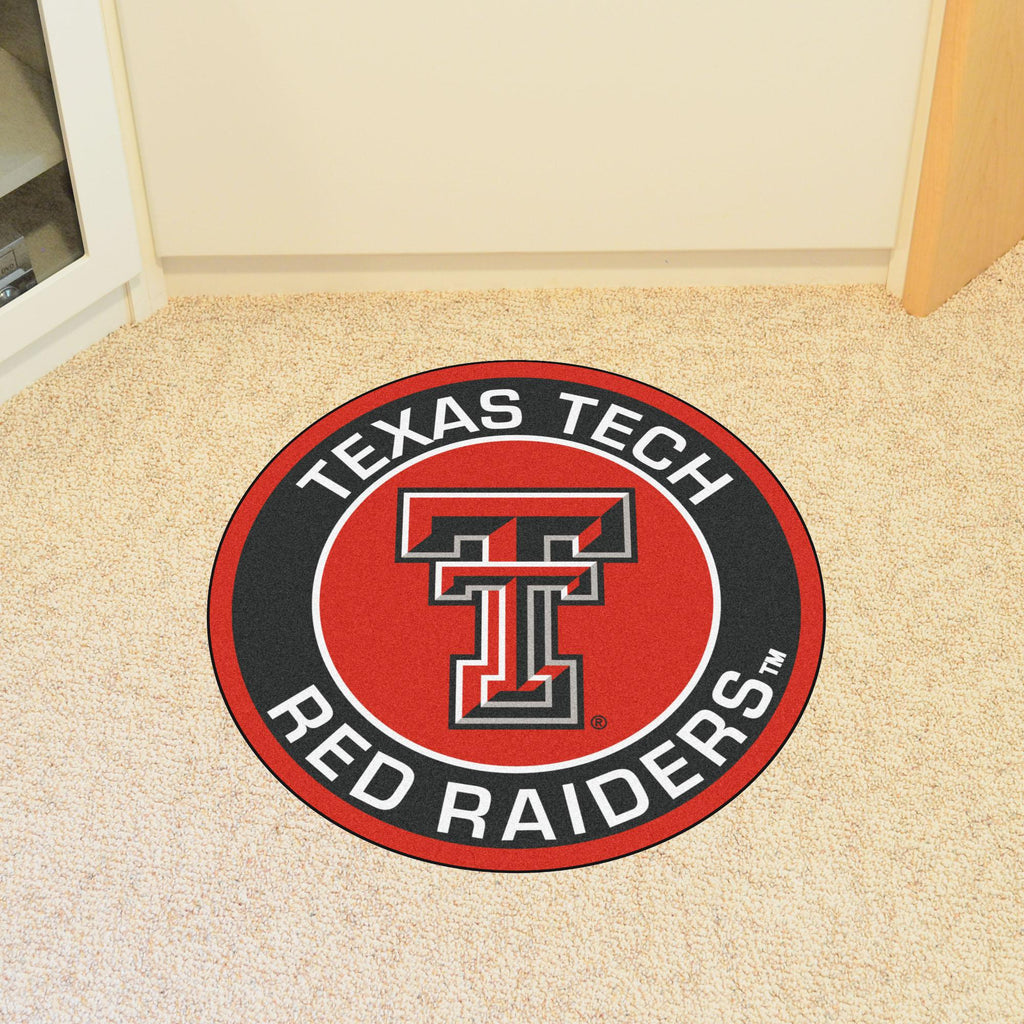 Texas Tech Red Raiders Roundel Mat 27" diameter 