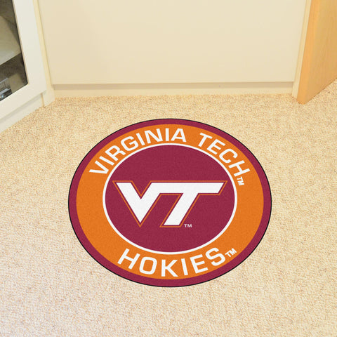 Virginia Tech Hokies Roundel Mat 27" diameter 