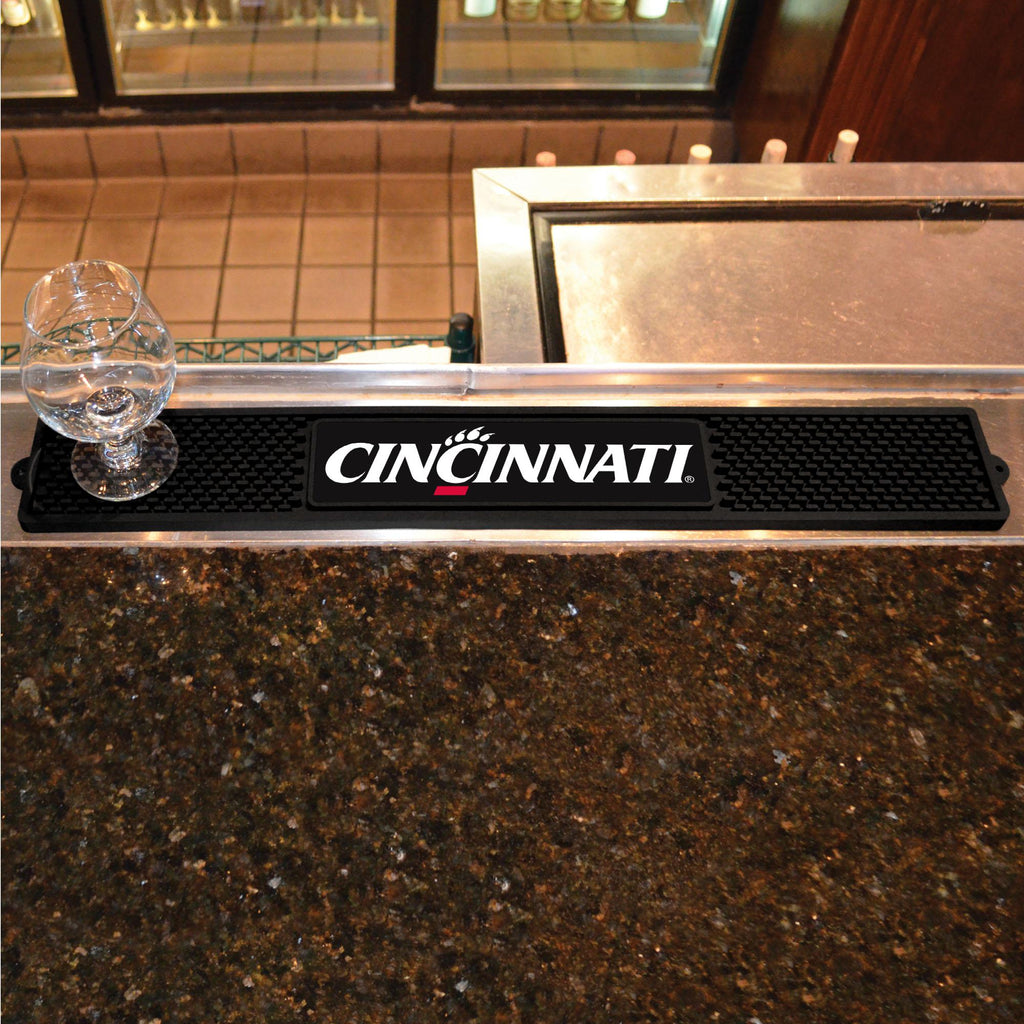 Cincinnati Bearcats Drink Mat 3.25"x24" 