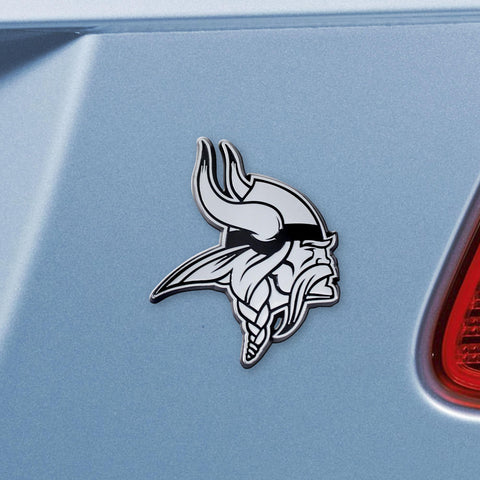Minnesota Vikings Chrome Emblem 3"x3.2" 