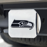 Seattle Seahawks Chrome Hitch Chrome3.4"x4" 