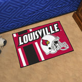 Louisville Cardinals Uniform Starter Mat 19"x30" 