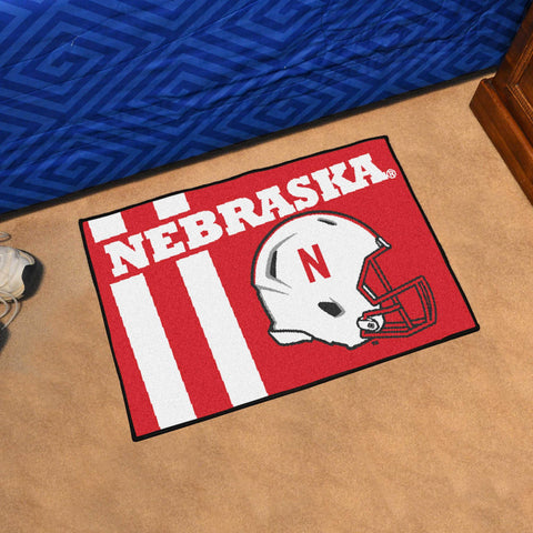 Nebraska Cornhuskers Uniform Starter Mat 19"x30" 