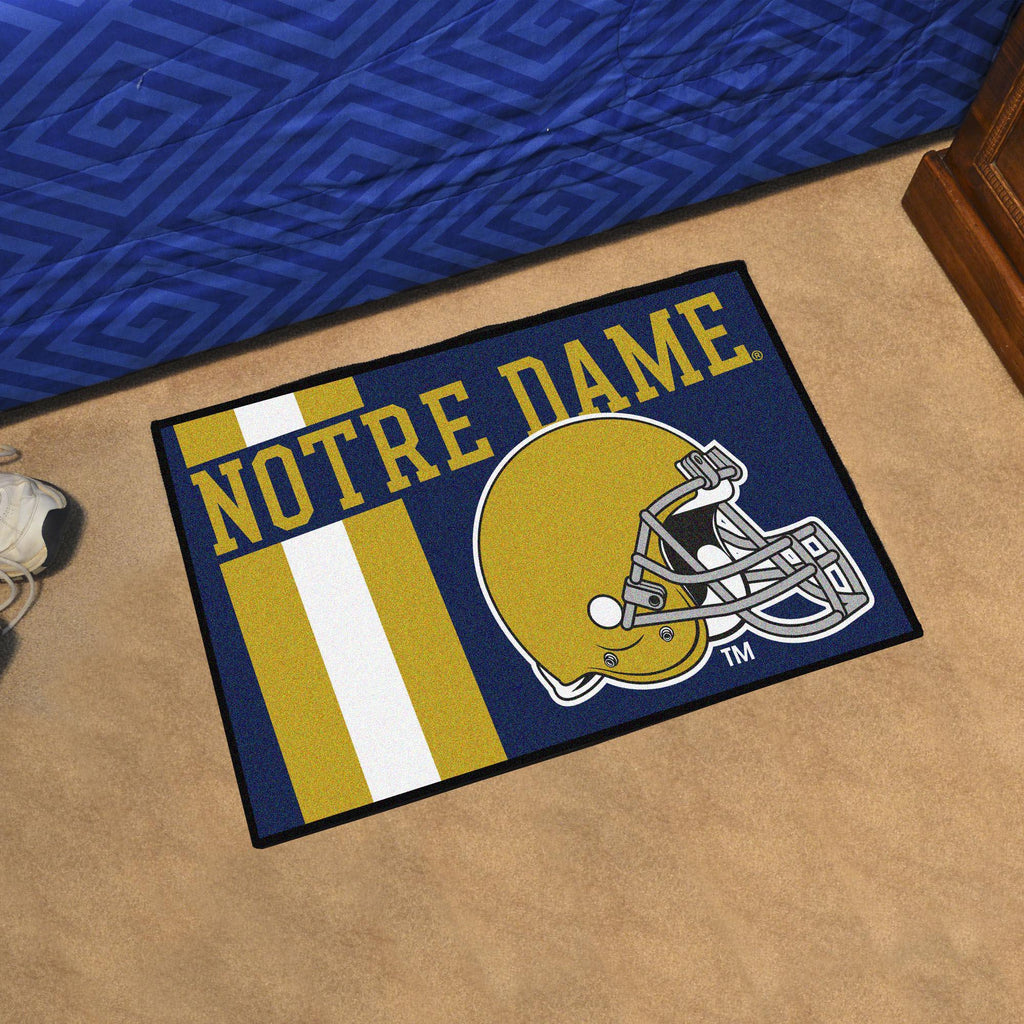 Notre Dame Fighting Irish Uniform Starter Mat 19"x30" 