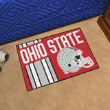 Ohio State Buckeyes Uniform Starter Mat 19"x30" 