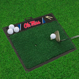 Ole Miss Rebels Golf Hitting Mat 20" x 17" 