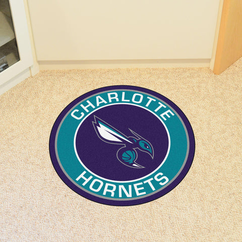 North Carolina Tar Heels Hornets Roundel Mat 27" diameter 