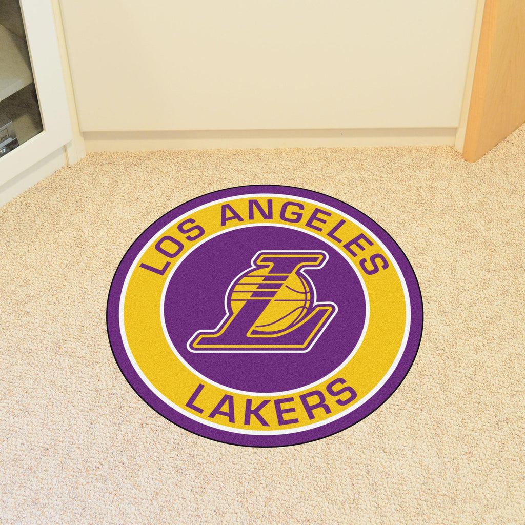 Los Angeles Lakers Roundel Mat 27" diameter 