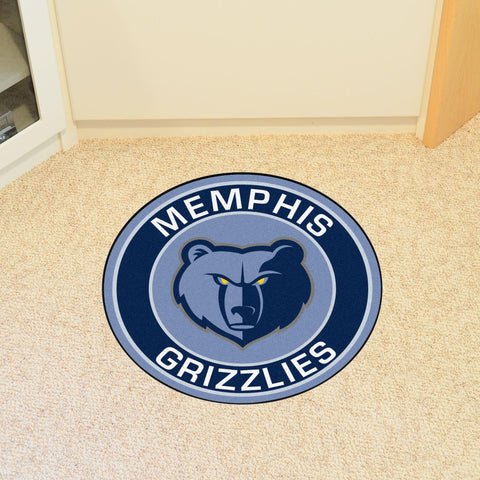 Memphis Grizzlies Roundel Mat 27" diameter 