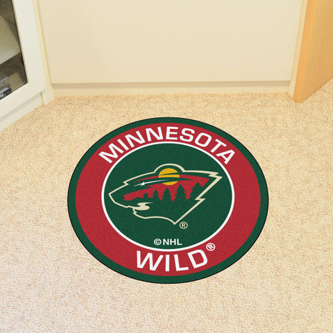 Minnesota Wild Roundel Mat 27" diameter 