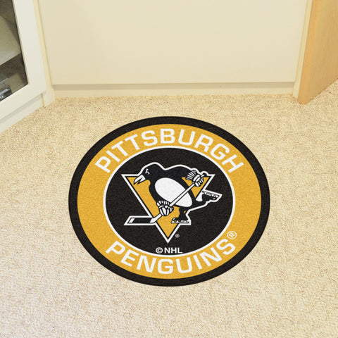 Pittsburgh Penguins Roundel Mat 27" diameter 