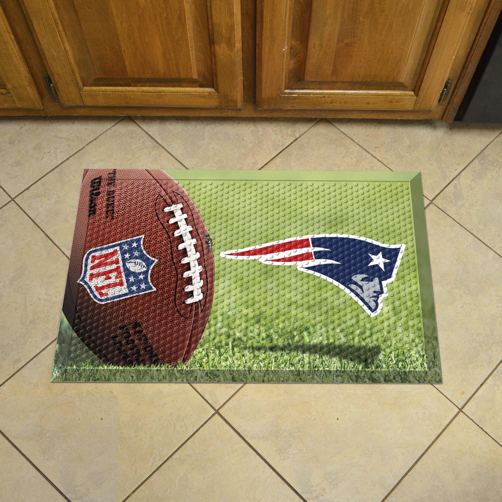 New England Patriots Scraper Mat 19"x30"