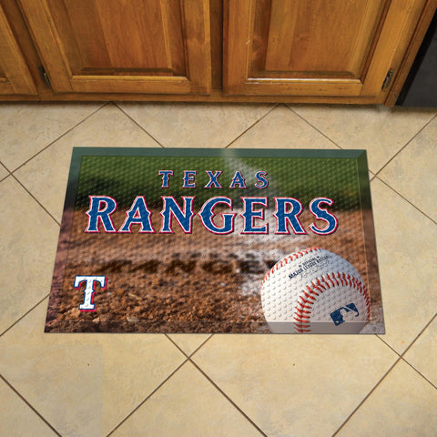 Texas Rangers Scraper Mat 19"x30"
