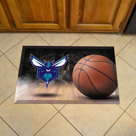 North Carolina Tar Heels Hornets Scraper Mat 19"x30" 