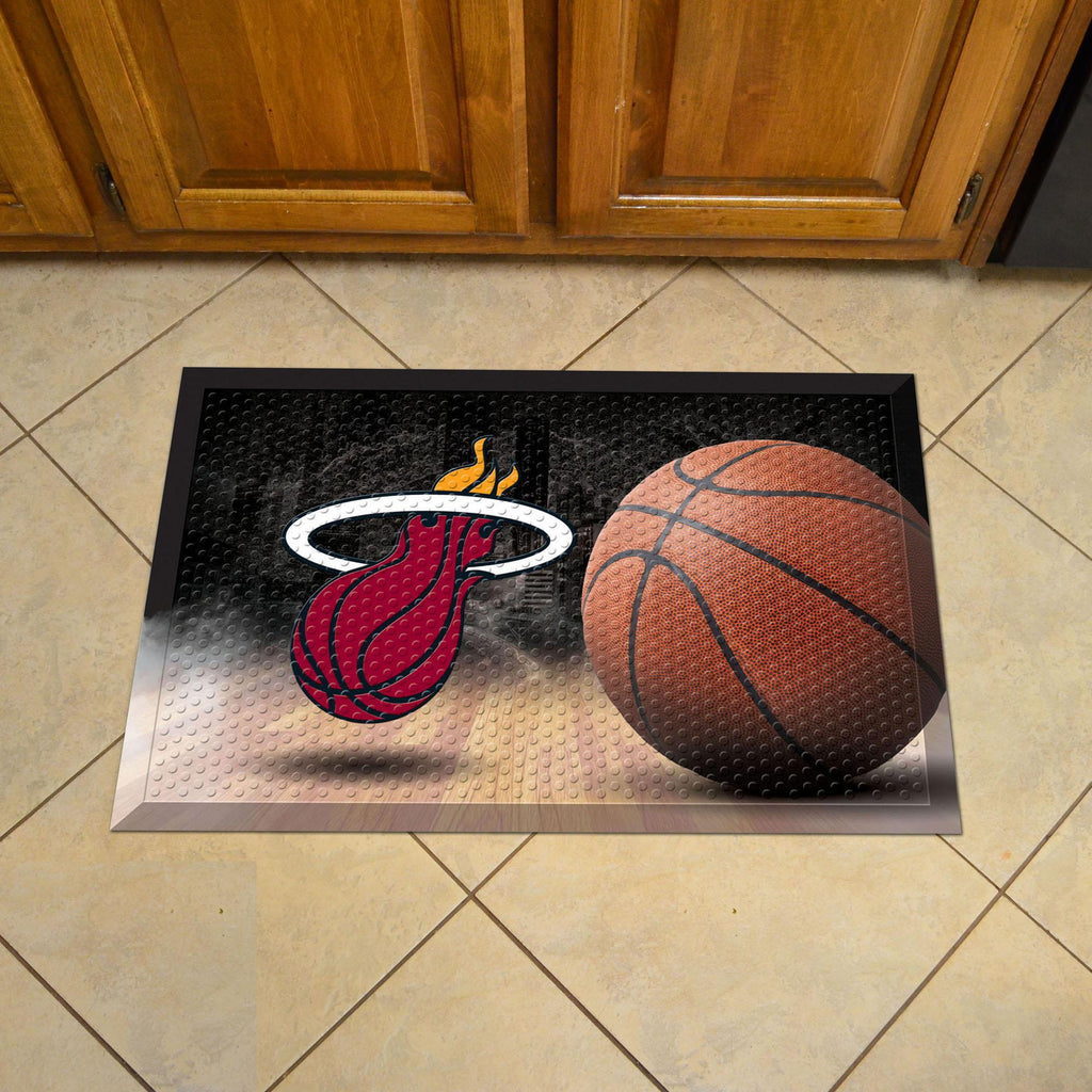 Miami Heat Scraper Mat 19"x30" 