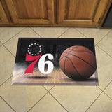 Philadelphia 76ers Scraper Mat 19"x30" 