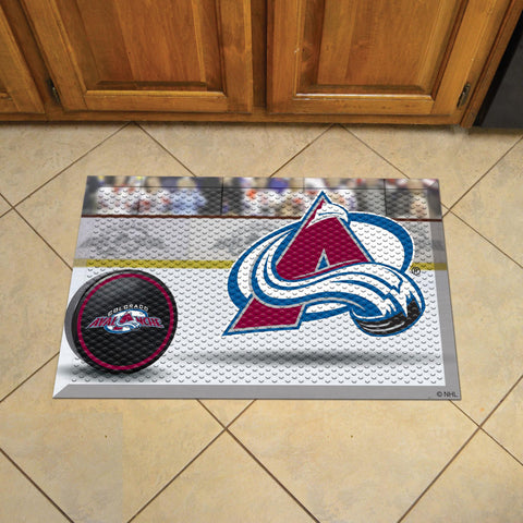 Colorado Avalanche Scraper Mat 19"x30"