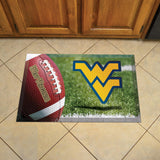 West Virginia Mountaineers Scraper Mat 19"x30"