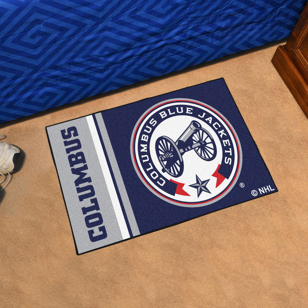 Columbus Blue Jackets Uniform Starter Mat 19"x30" 