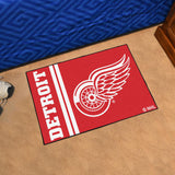 Detroit Red Wings Uniform Starter Mat 19"x30" 