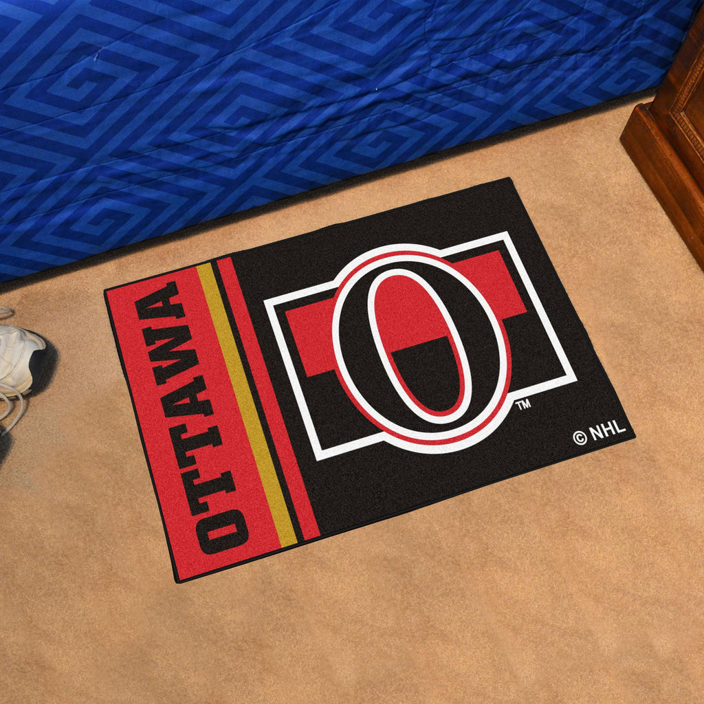 Ottawa Senators Uniform Starter Mat 19"x30" 