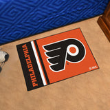 Philadelphia Flyers Uniform Starter Mat 19"x30" 