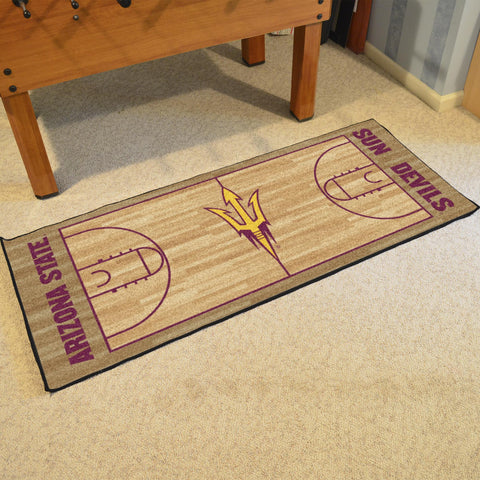 Arizona State Sun Devils NCAA Basketball Runner 30"x72" 