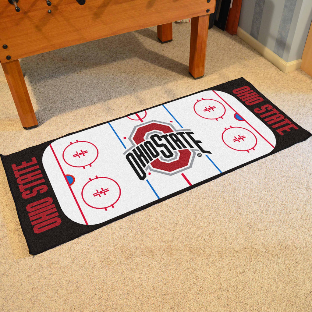 Ohio State Buckeyes Rink Runner 30"x72" 